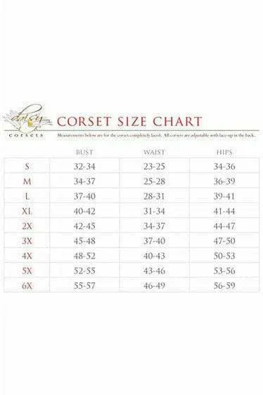 Daisy Corsets Lavish 3 PC Queen Bee Corset Costume