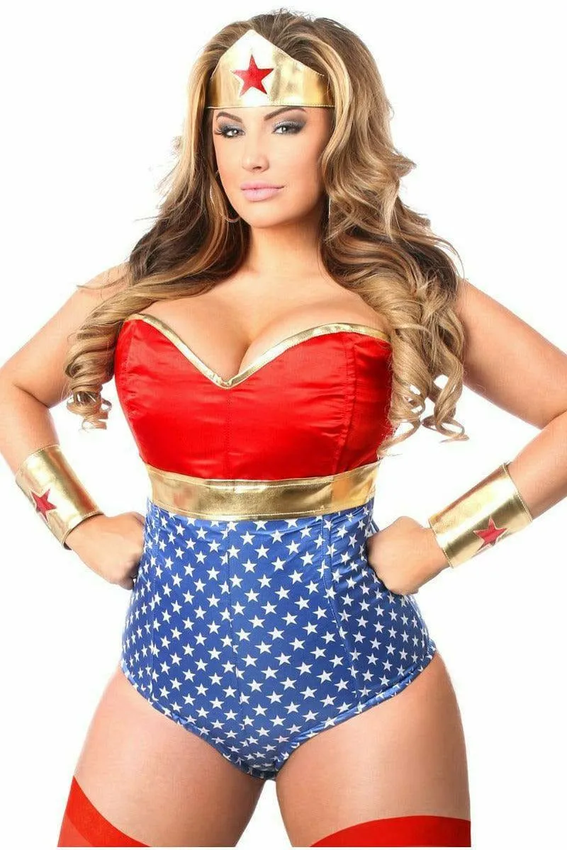 Daisy Corsets Lavish 3 PC Sexy Superhero Costume