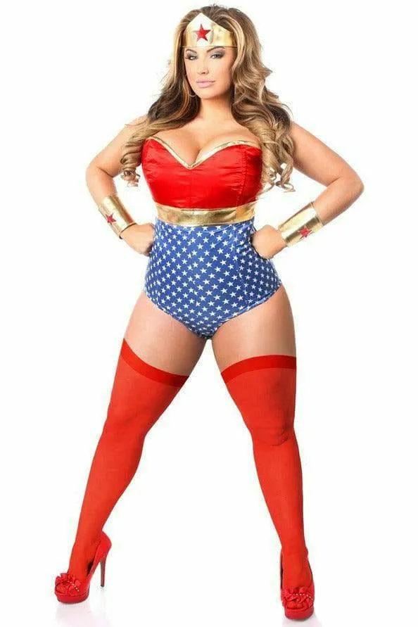 Daisy Corsets Lavish 3 PC Sexy Superhero Costume