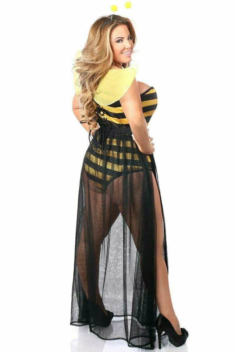 Daisy Corsets Lavish 4 PC Sexy Bumblebee Corset Costume