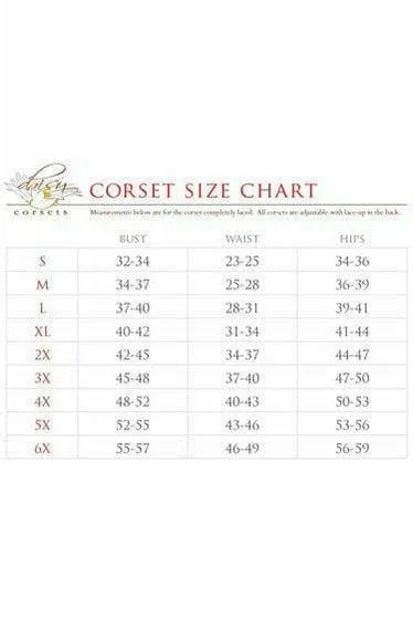 Daisy Corsets Lavish 4 PC Sexy Bumblebee Corset Costume