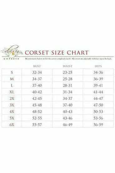 Daisy Corsets Lavish Black Satin Corset Romper