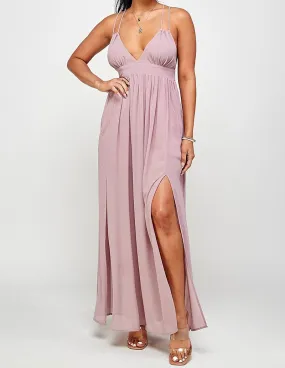 Double Strap Maxi Dress