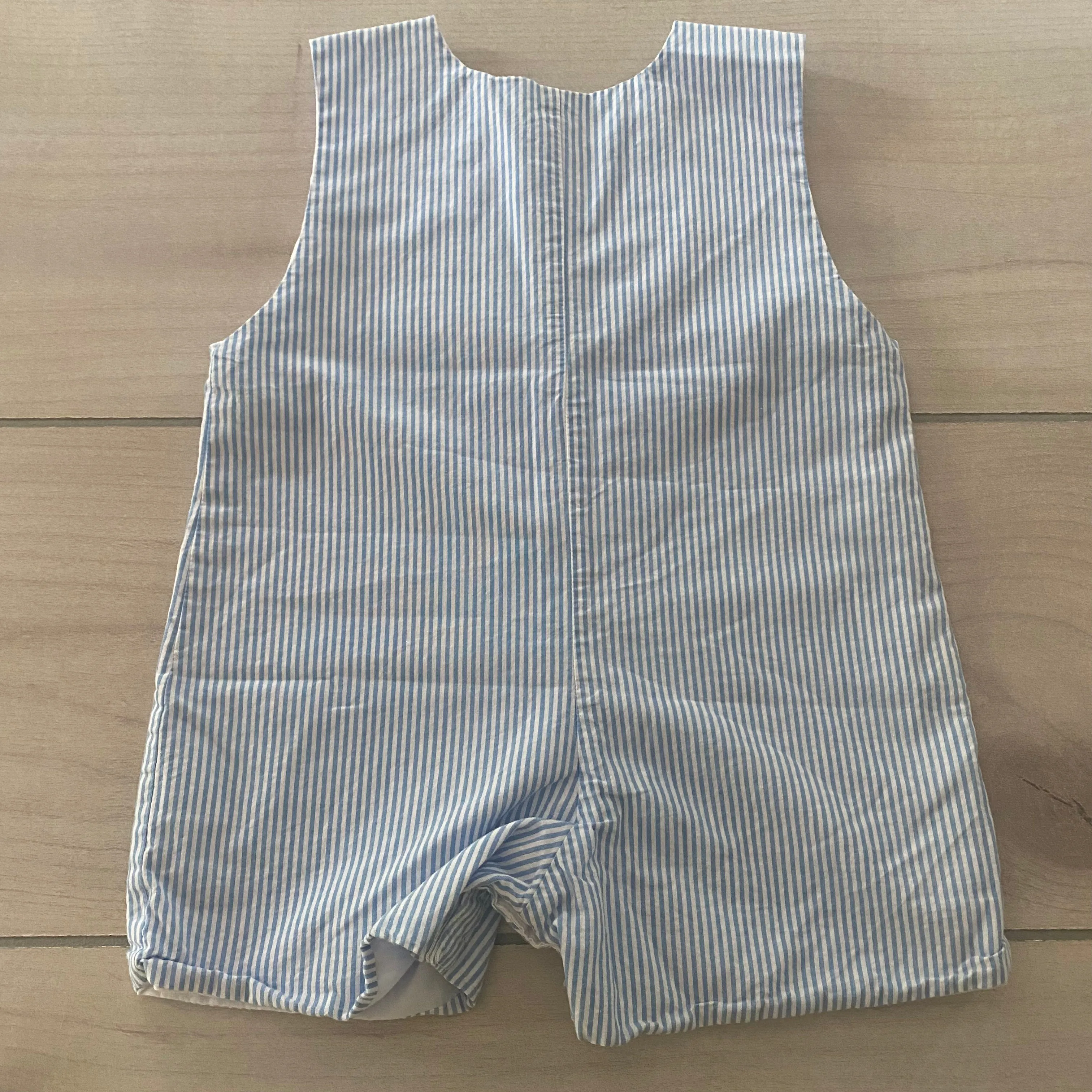 Edgehill Collection Gator Smocked Romper