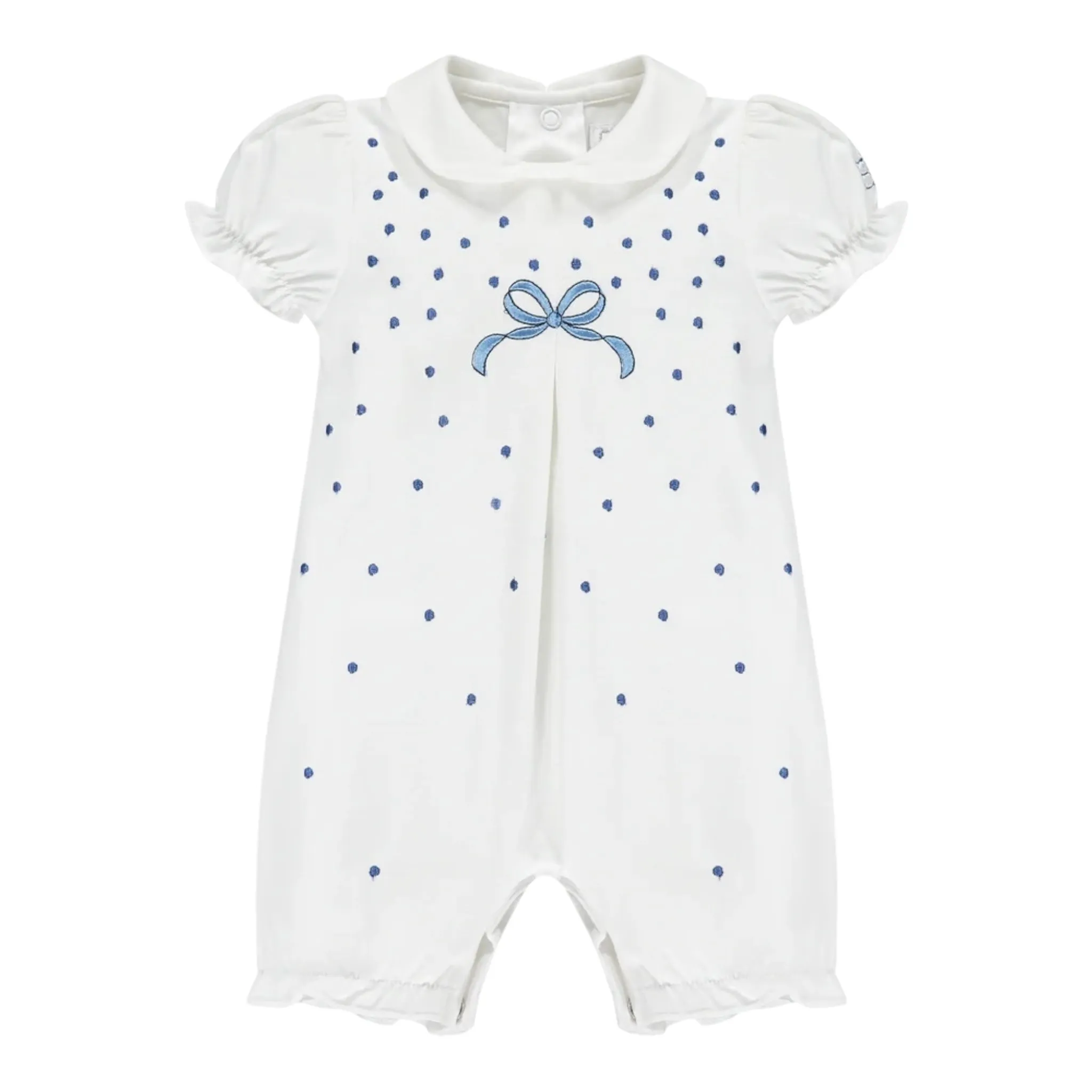 Emile et Rose - White  romper, Darla