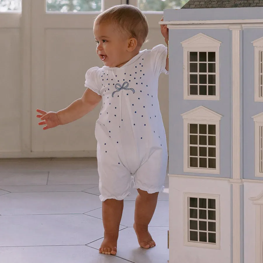 Emile et Rose - White  romper, Darla