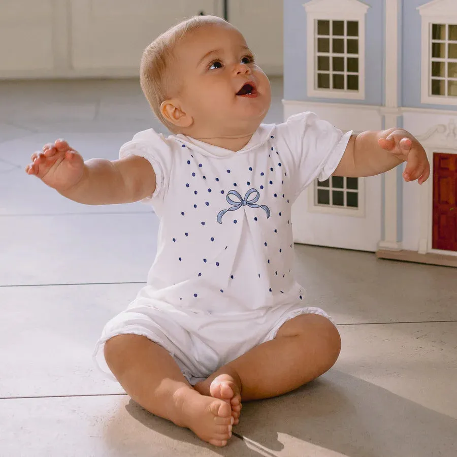 Emile et Rose - White  romper, Darla