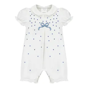 Emile et Rose - White  romper, Darla
