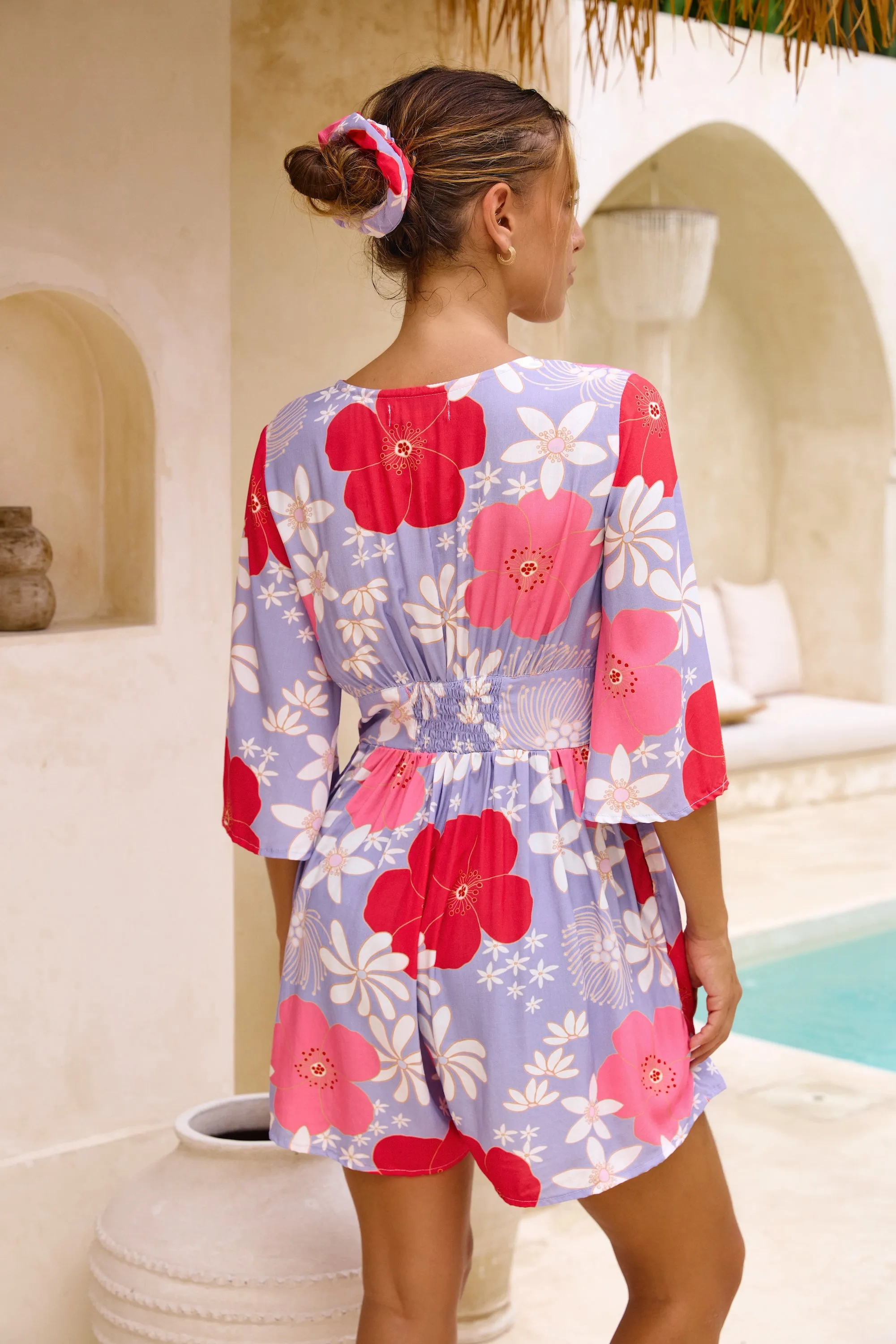 Finish the Look Scrunchie in Paradise Bloom