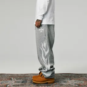 Flame Design Sweatpants