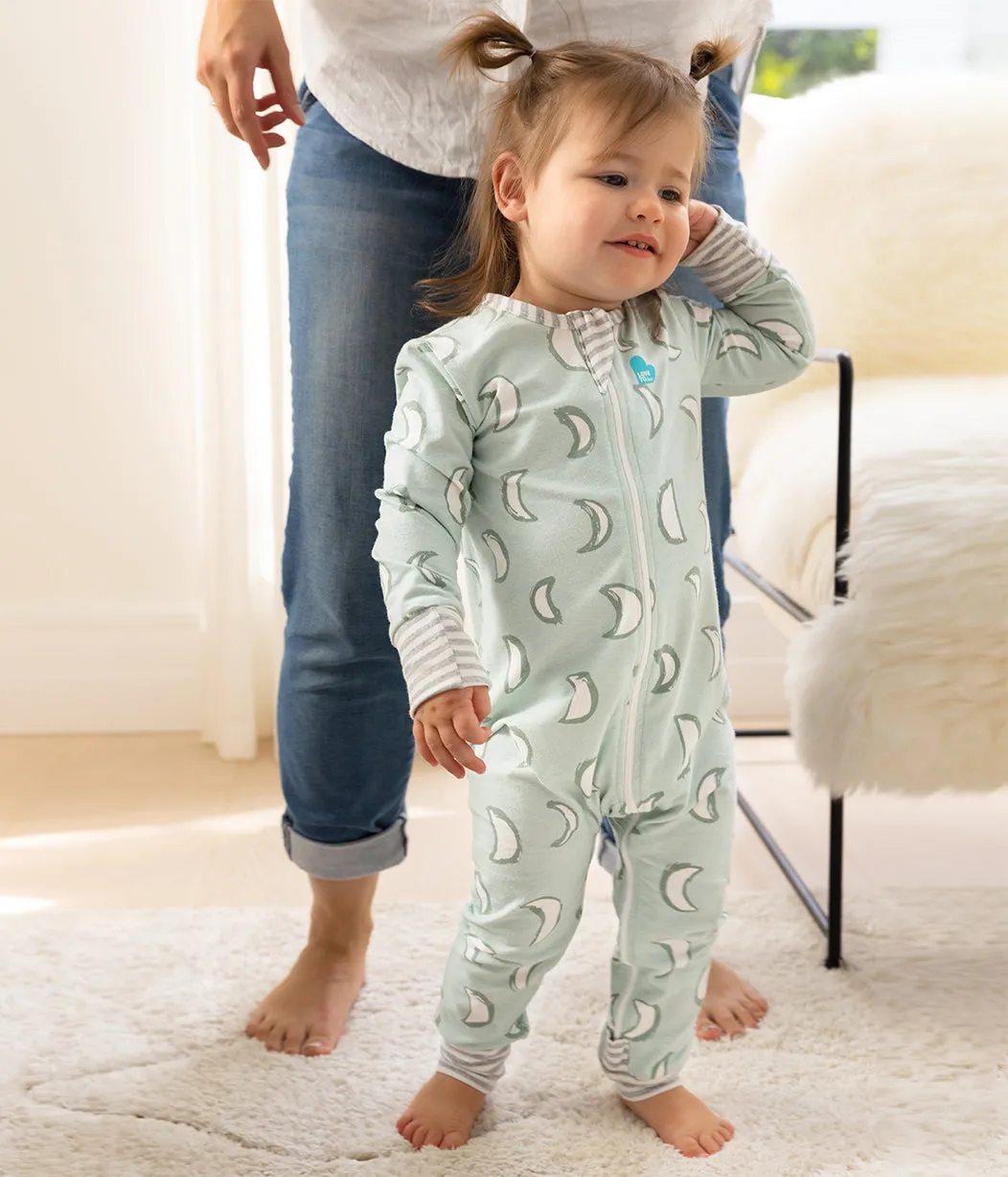 Footless Romper Cotton Olive Eclipse