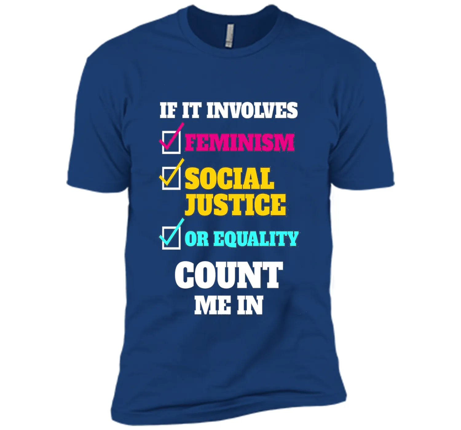 Funny Feminism Equality T-shirt Feminist Girl Power Gift shirt