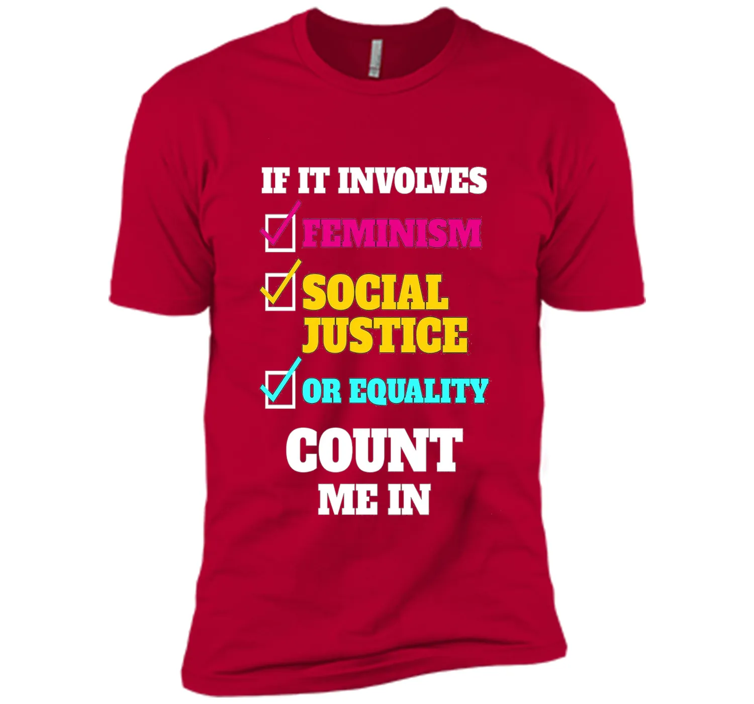 Funny Feminism Equality T-shirt Feminist Girl Power Gift shirt