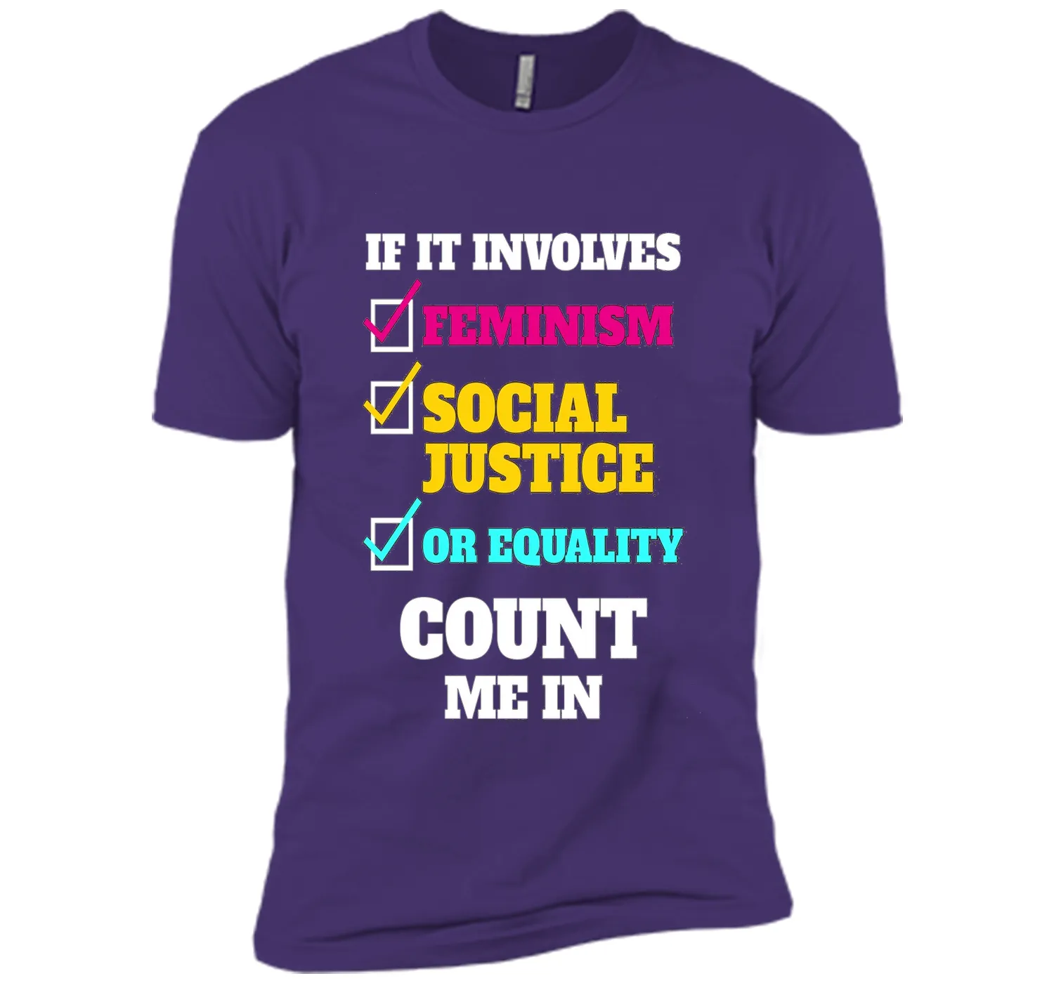 Funny Feminism Equality T-shirt Feminist Girl Power Gift shirt