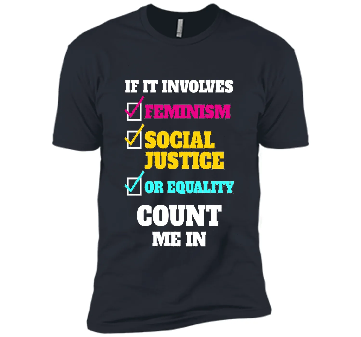 Funny Feminism Equality T-shirt Feminist Girl Power Gift shirt