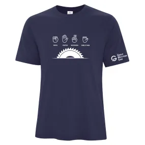 GWS Rock Paper Scissors Table Saw T-Shirt