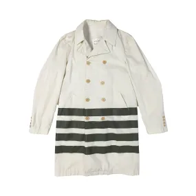 Helmut Lang FW97 Resin Stripe Coat