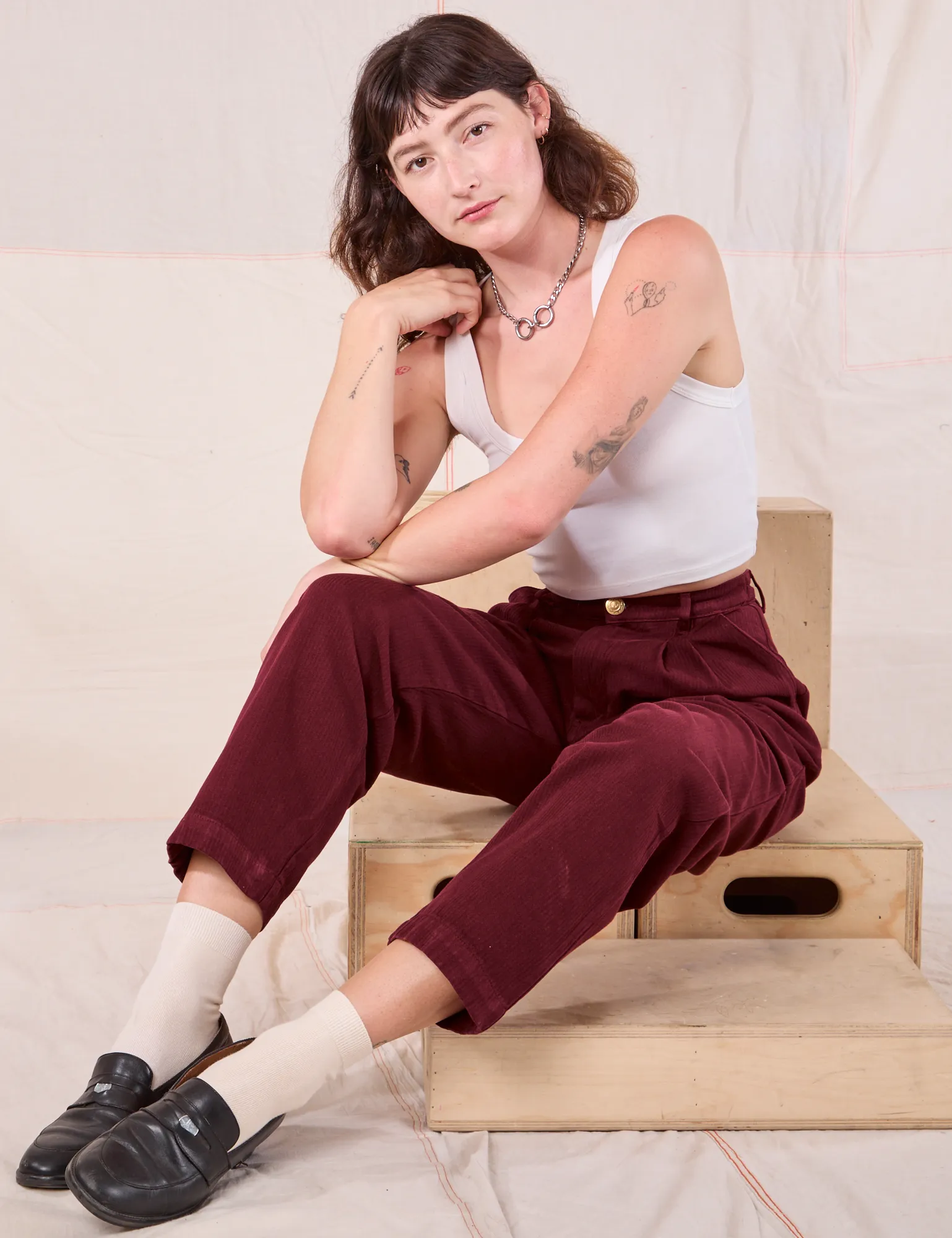 Heritage Trousers - Red Wine