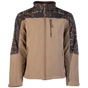 Hooey Men's Aztec Detail Softshell Jacket