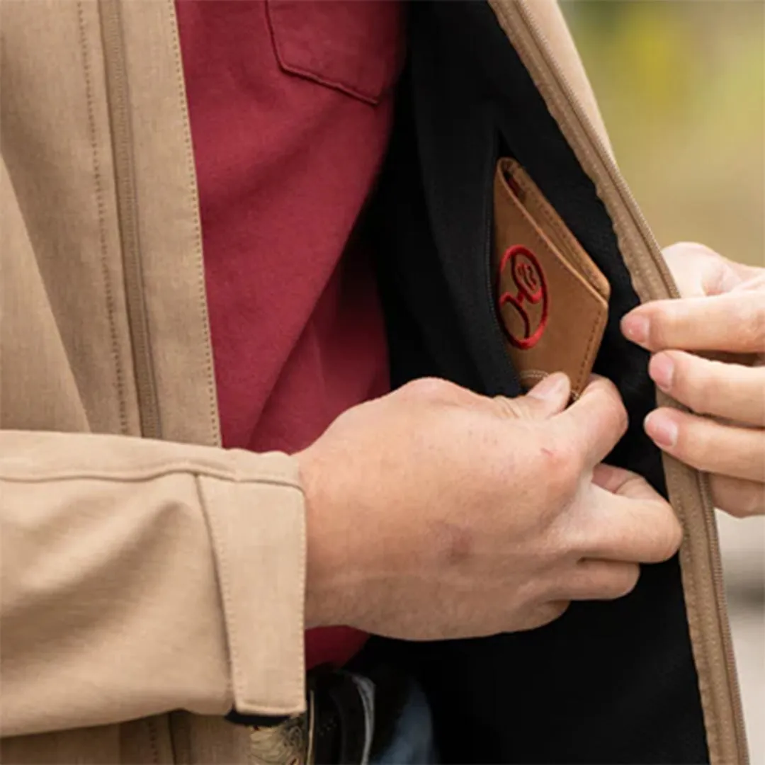 Hooey Men's Aztec Detail Softshell Jacket