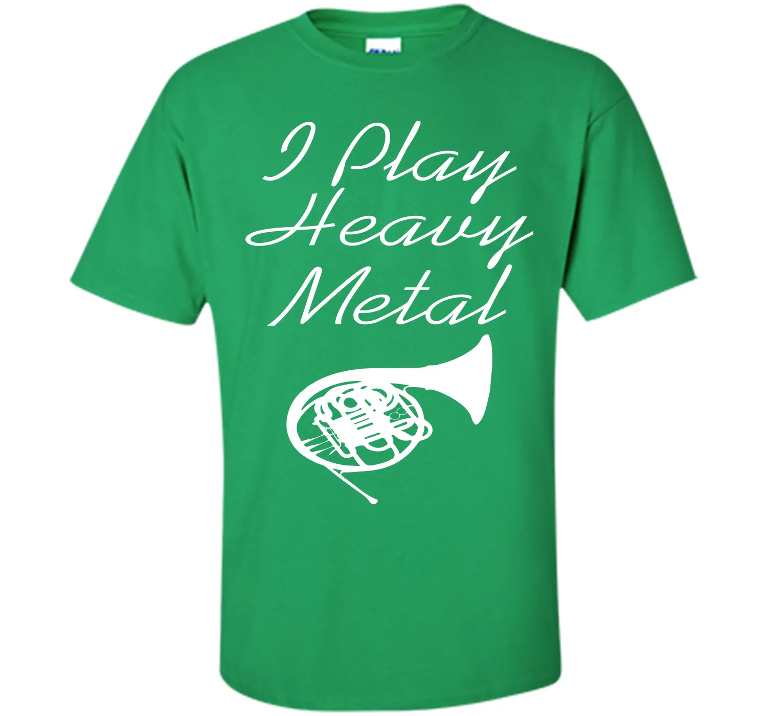 I Play Heavy Metal Funny French Horn T-shirt T-Shirt