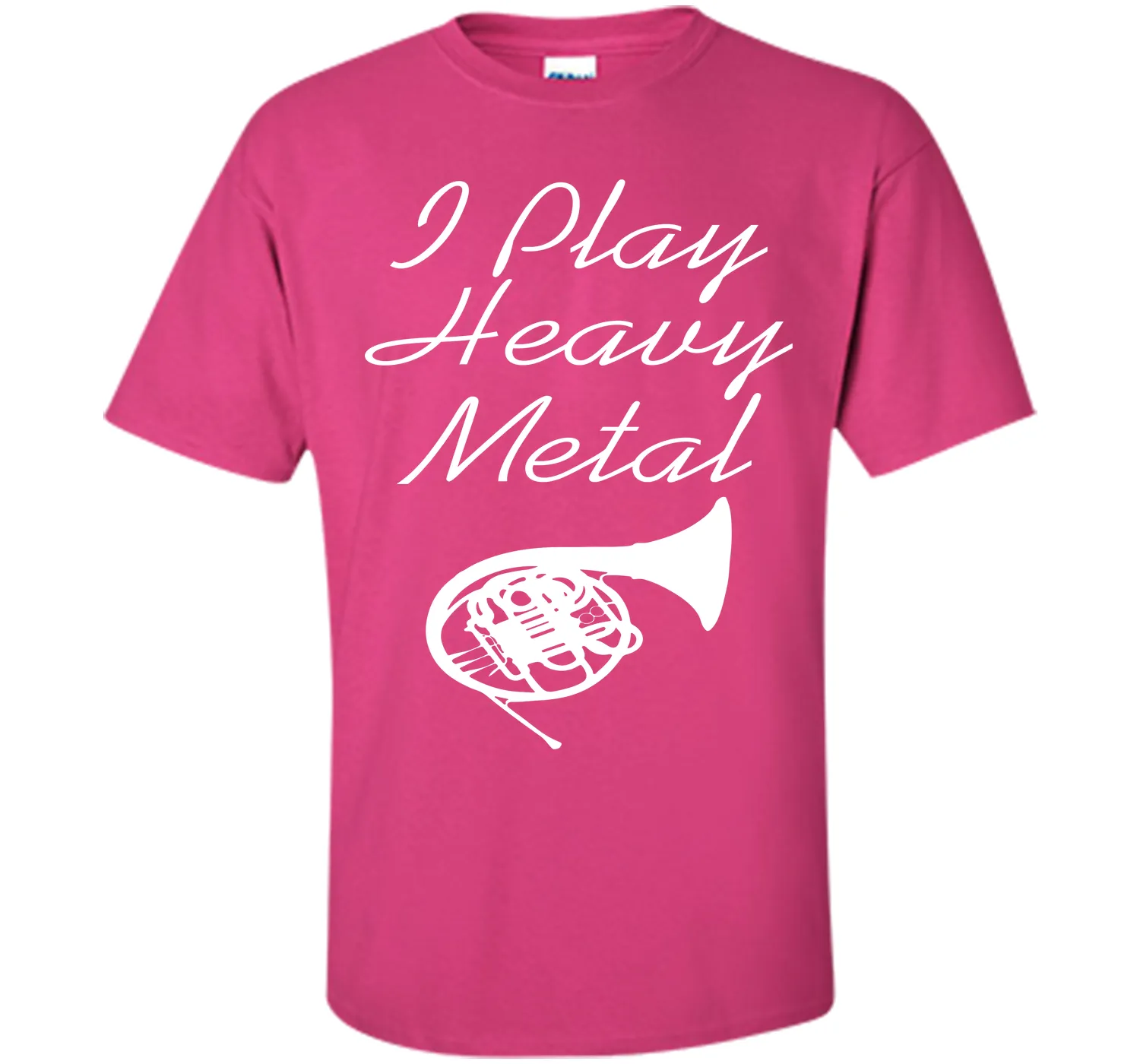 I Play Heavy Metal Funny French Horn T-shirt T-Shirt