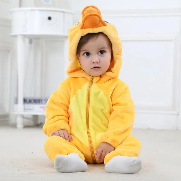 Infant Romper Baby Jumpsuit New born Clothing Hooded