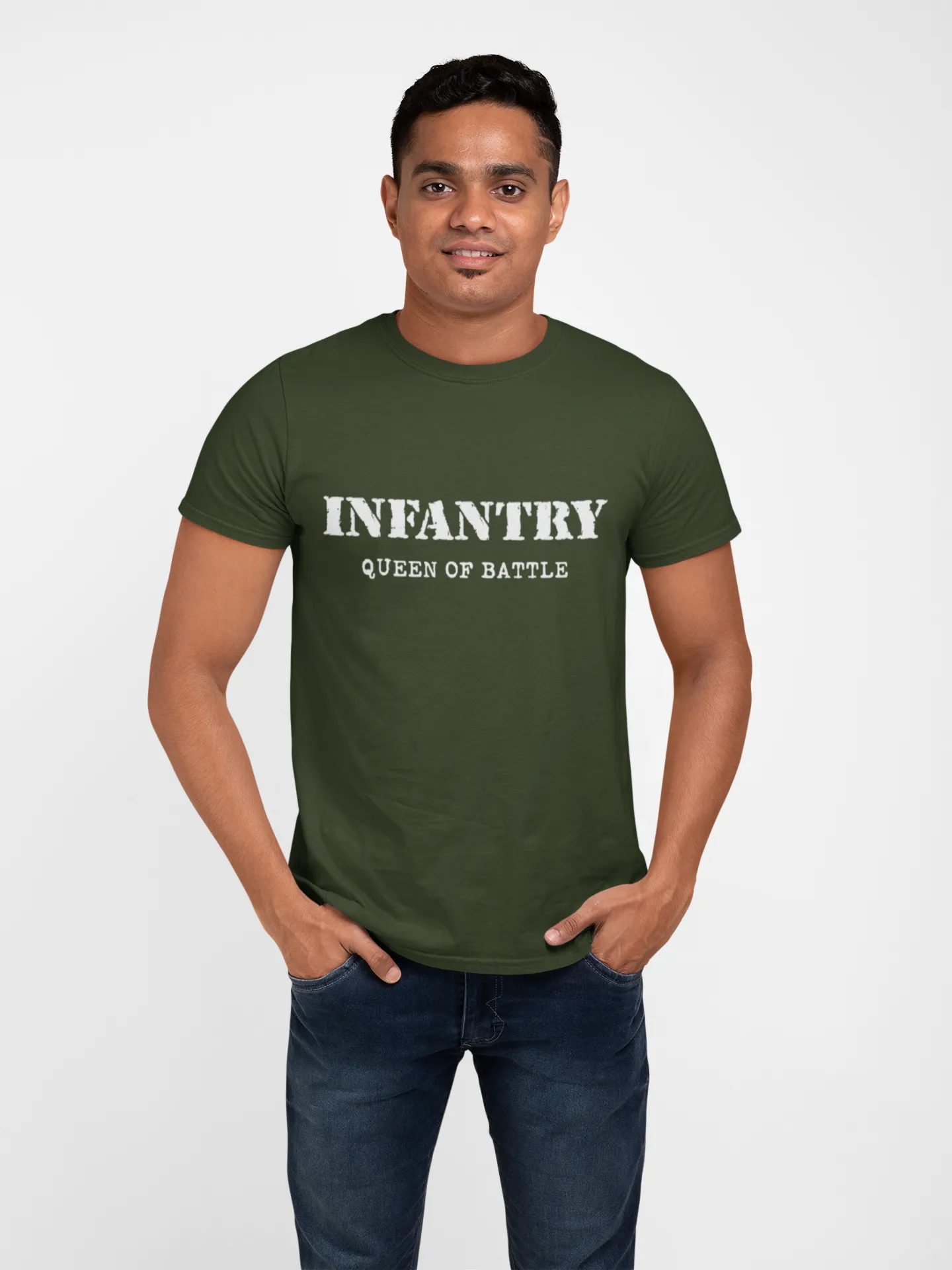 Infantry T-shirt - Queen of Battle (Men)