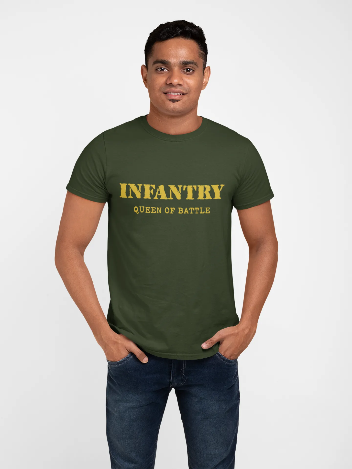 Infantry T-shirt - Queen of Battle (Men)