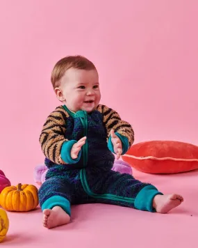 Kip & Co: Crusader Sherpa Long Sleeve Zip Romper