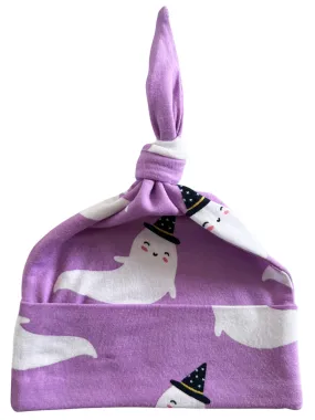Knot Beanie, Purple Ghost