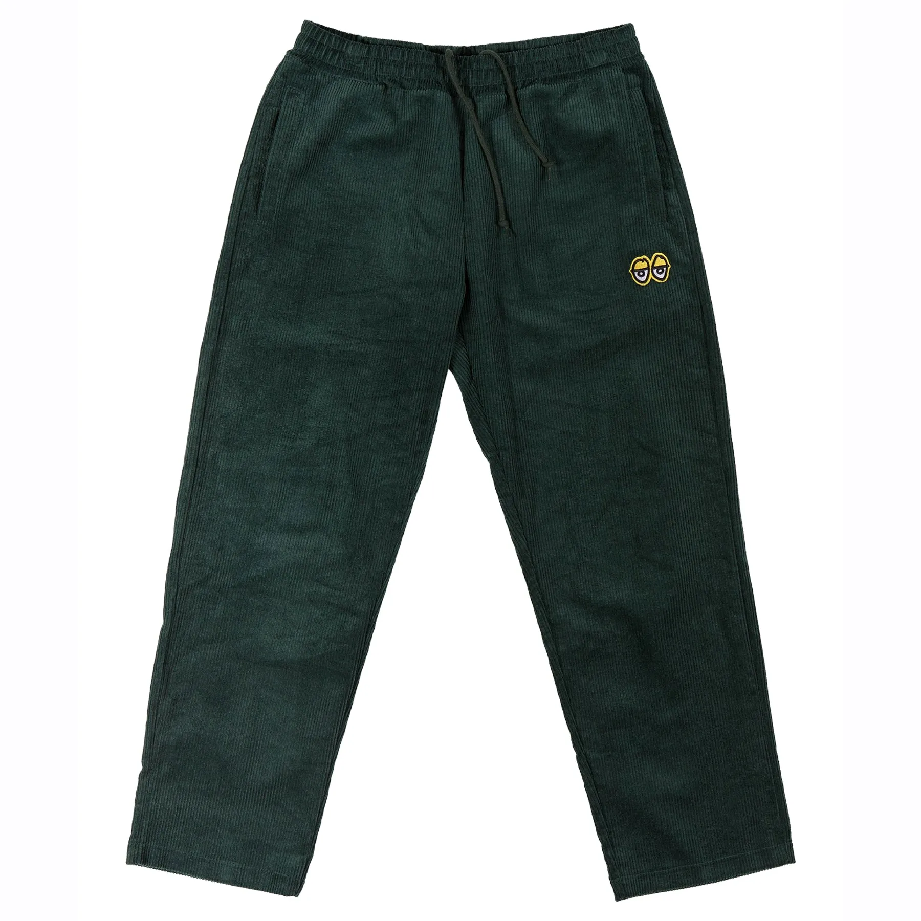Krooked Eyes Corduroy Pants - Green