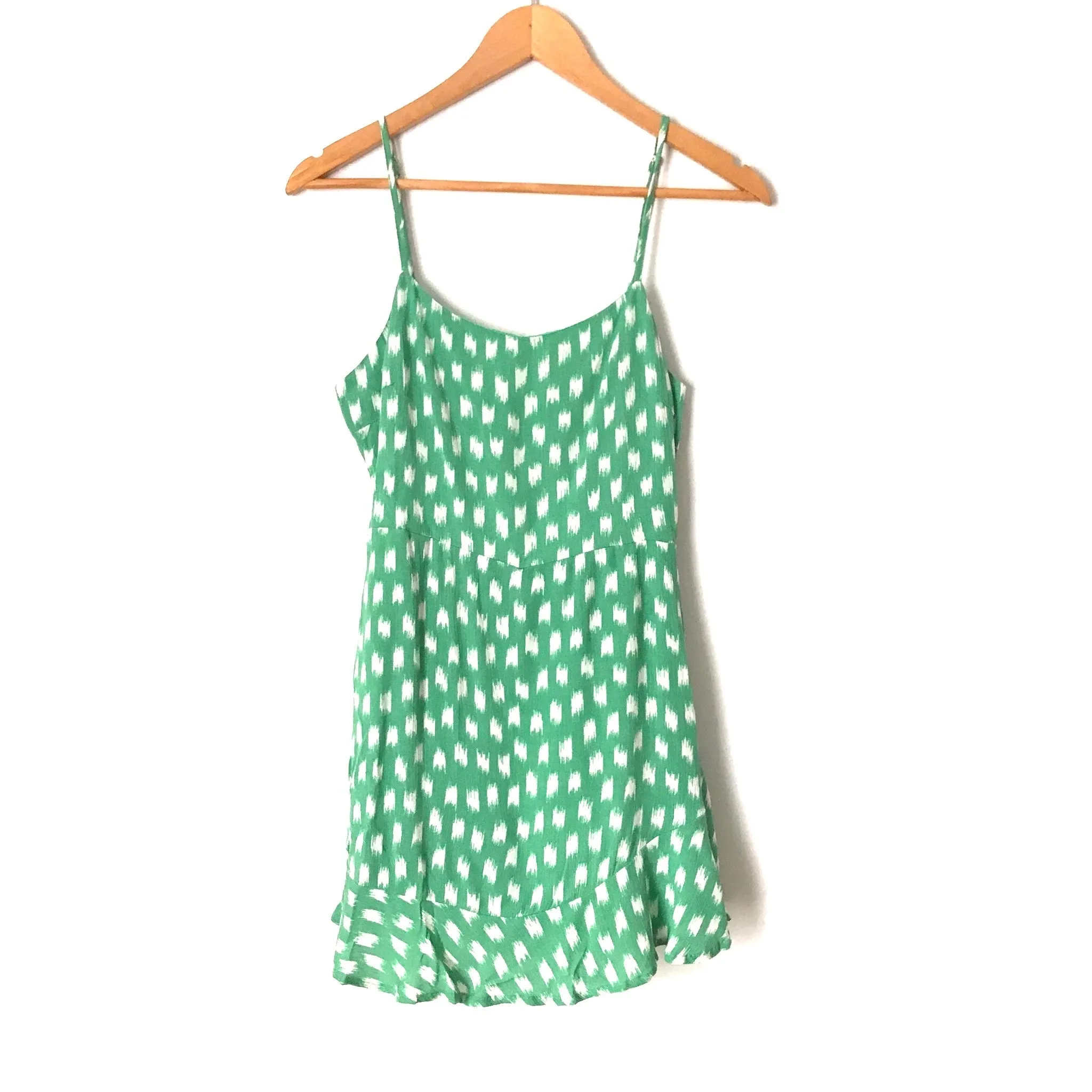 Lelis Green Patterned Romper NWT- Size S