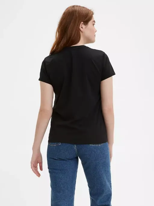 Levi's T-shirt manica corta da donna  W Little Logo 391850008 black
