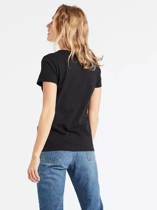 Levi's T-shirt manica corta da donna  W Little Logo 391850008 black