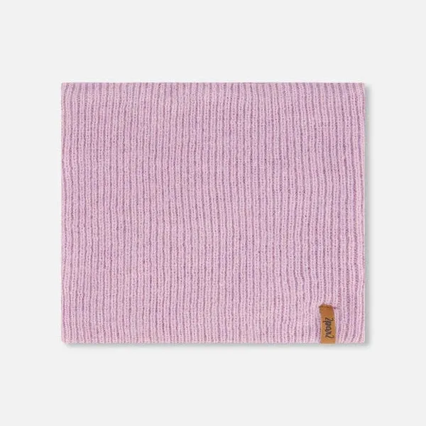 Lilac Knit Neckwarmer