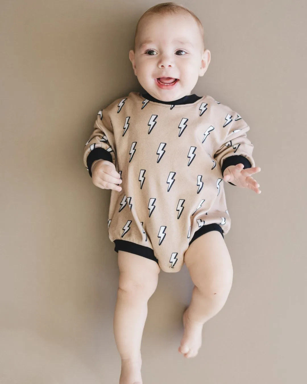 LPK Bubble Romper - Lightning Bolt