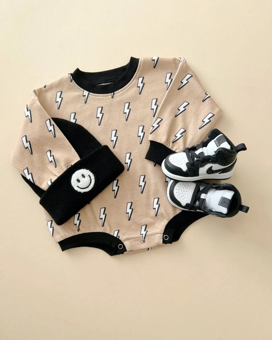 LPK Bubble Romper - Lightning Bolt