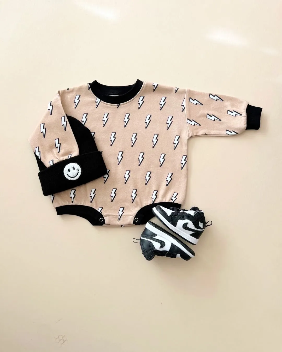 LPK Bubble Romper - Lightning Bolt