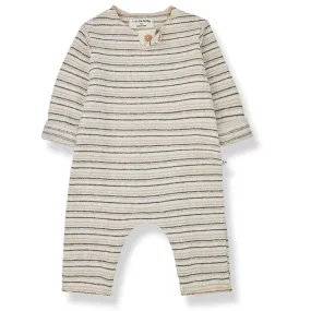 Mael Jumpsuit in Ecru by 1  in the Family - Last One In Stock - 6 Months