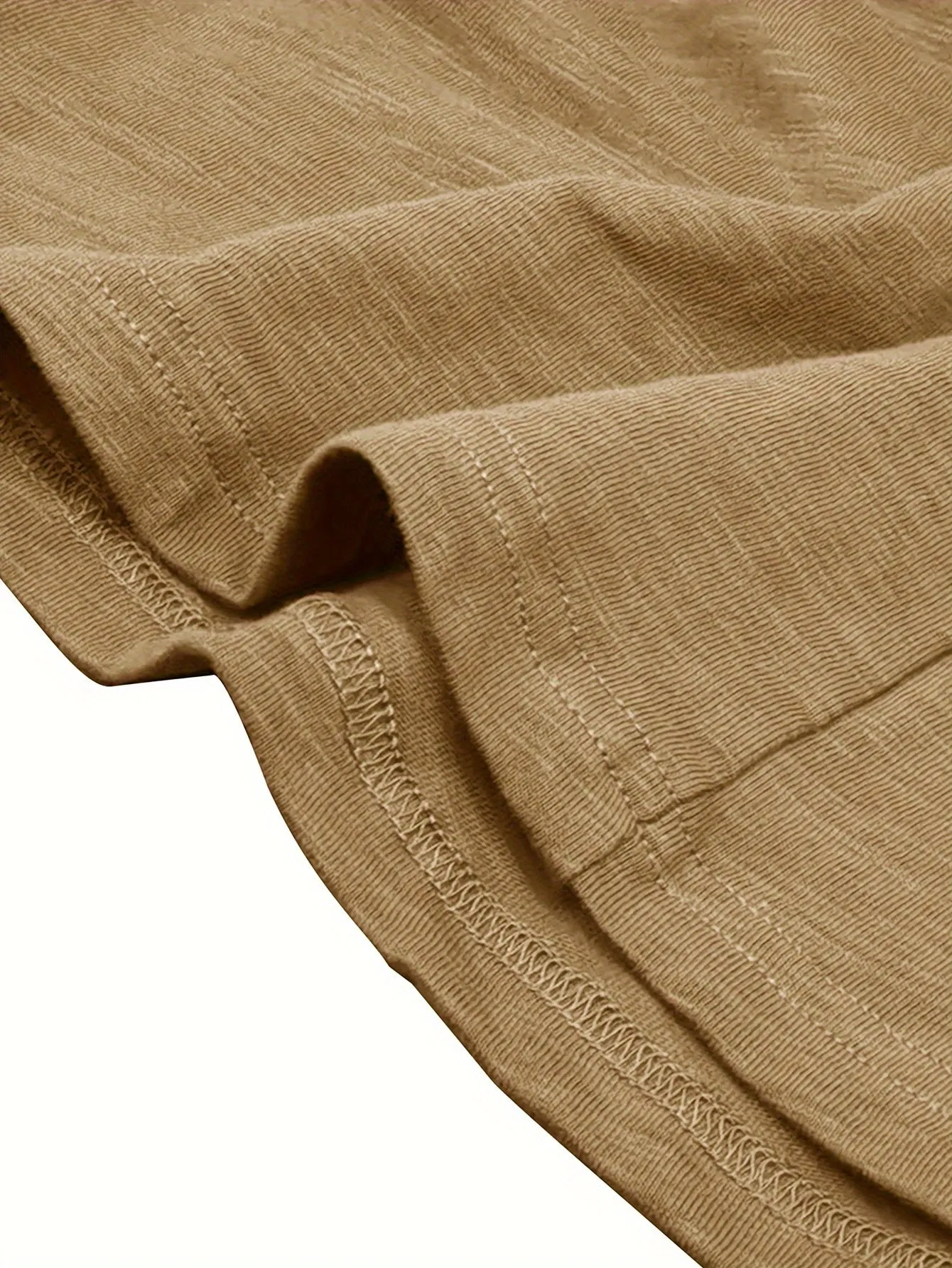 ManWarm - Heren Lange Mouw Casual Henley Shirt met Knopdetail