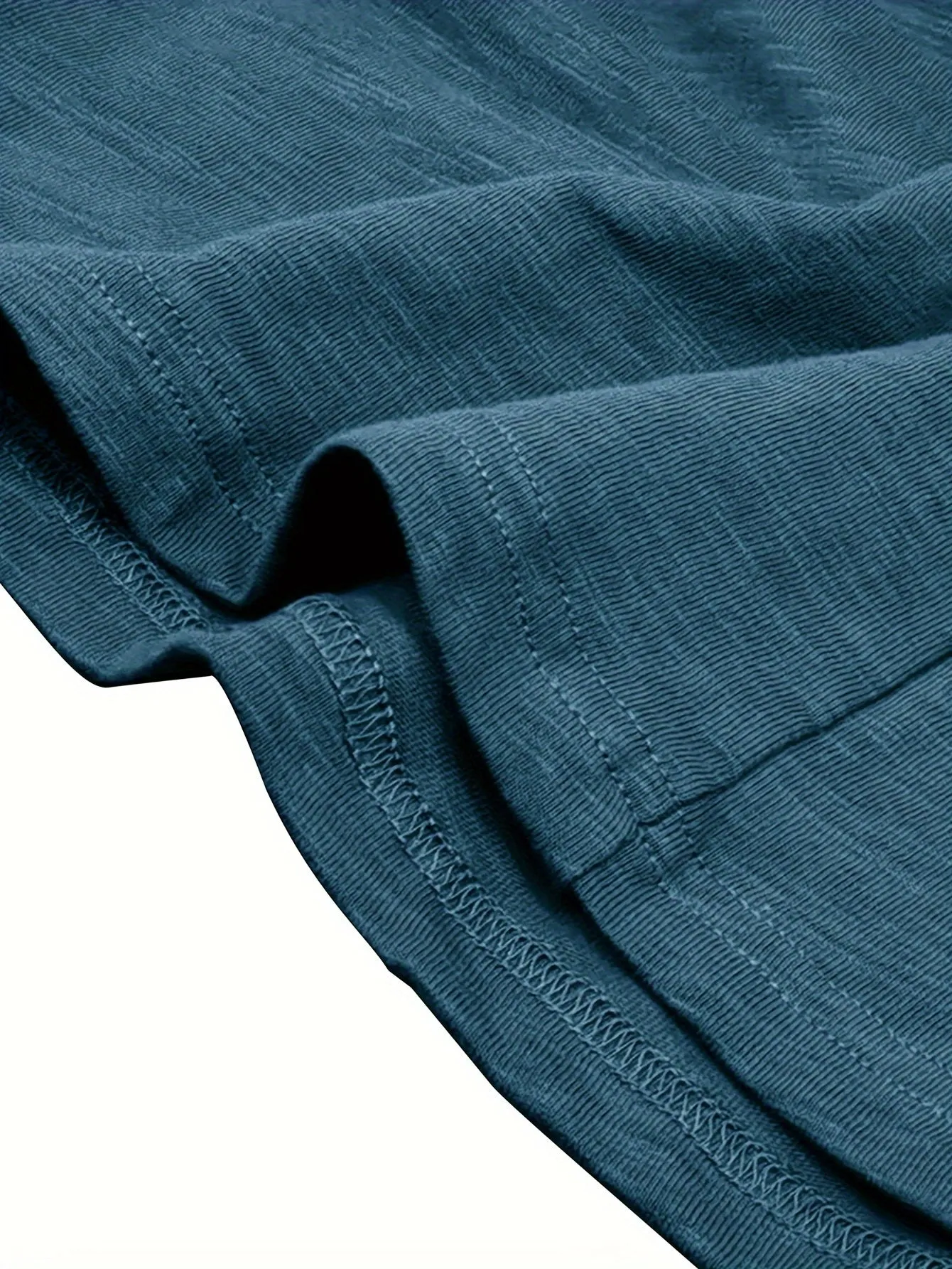 ManWarm - Heren Lange Mouw Casual Henley Shirt met Knopdetail