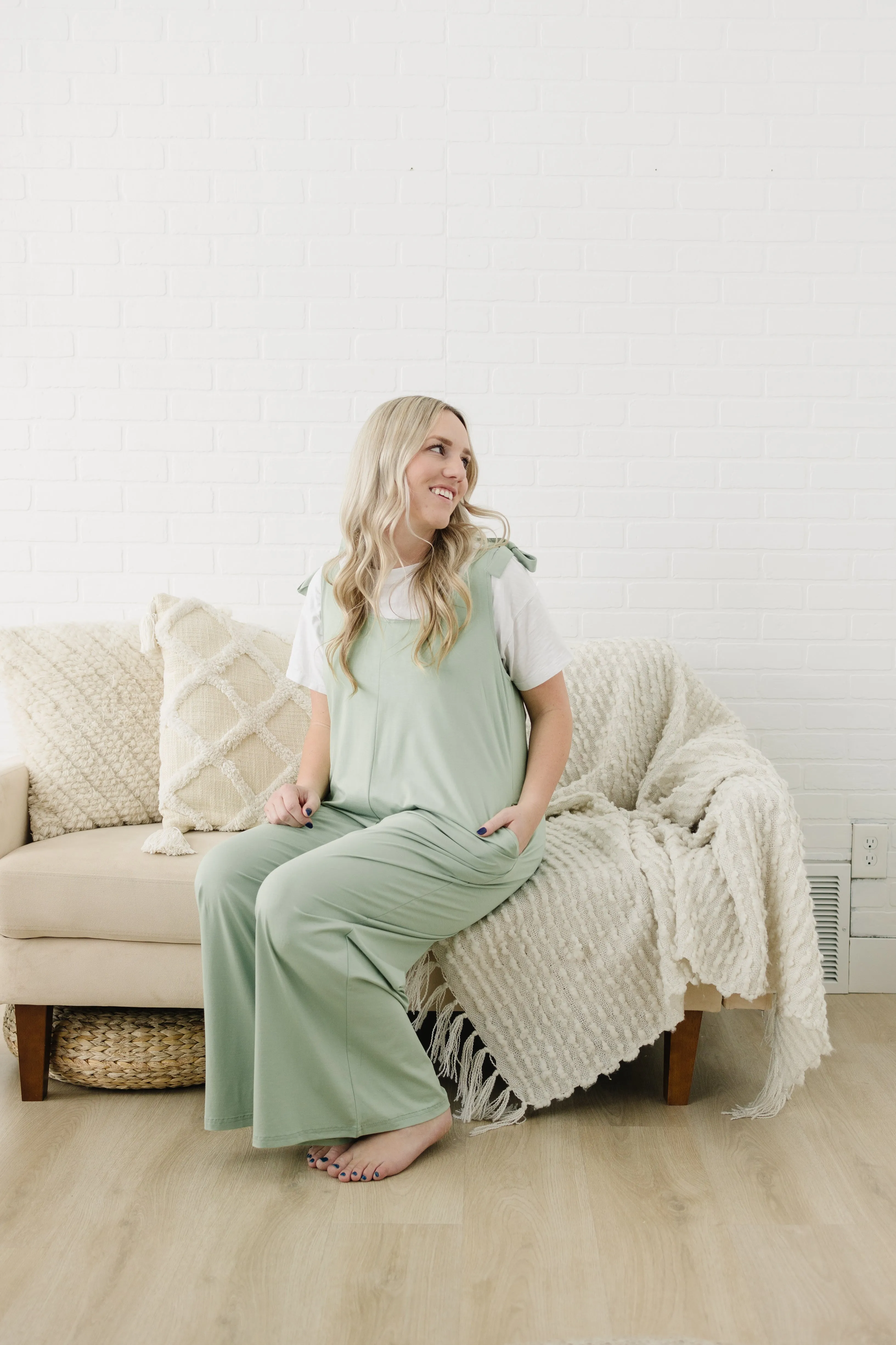 Megan Wide Leg Romper