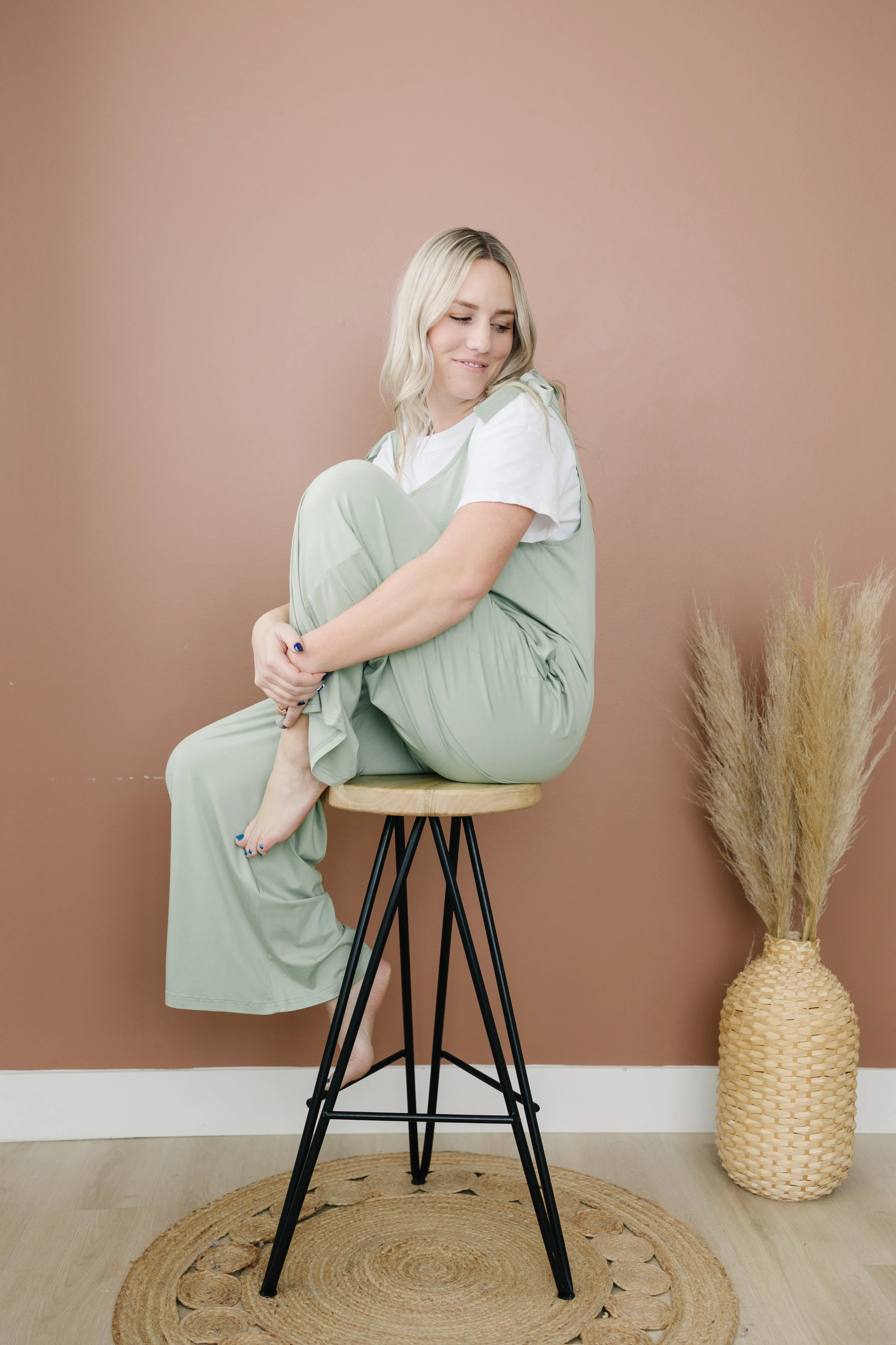 Megan Wide Leg Romper
