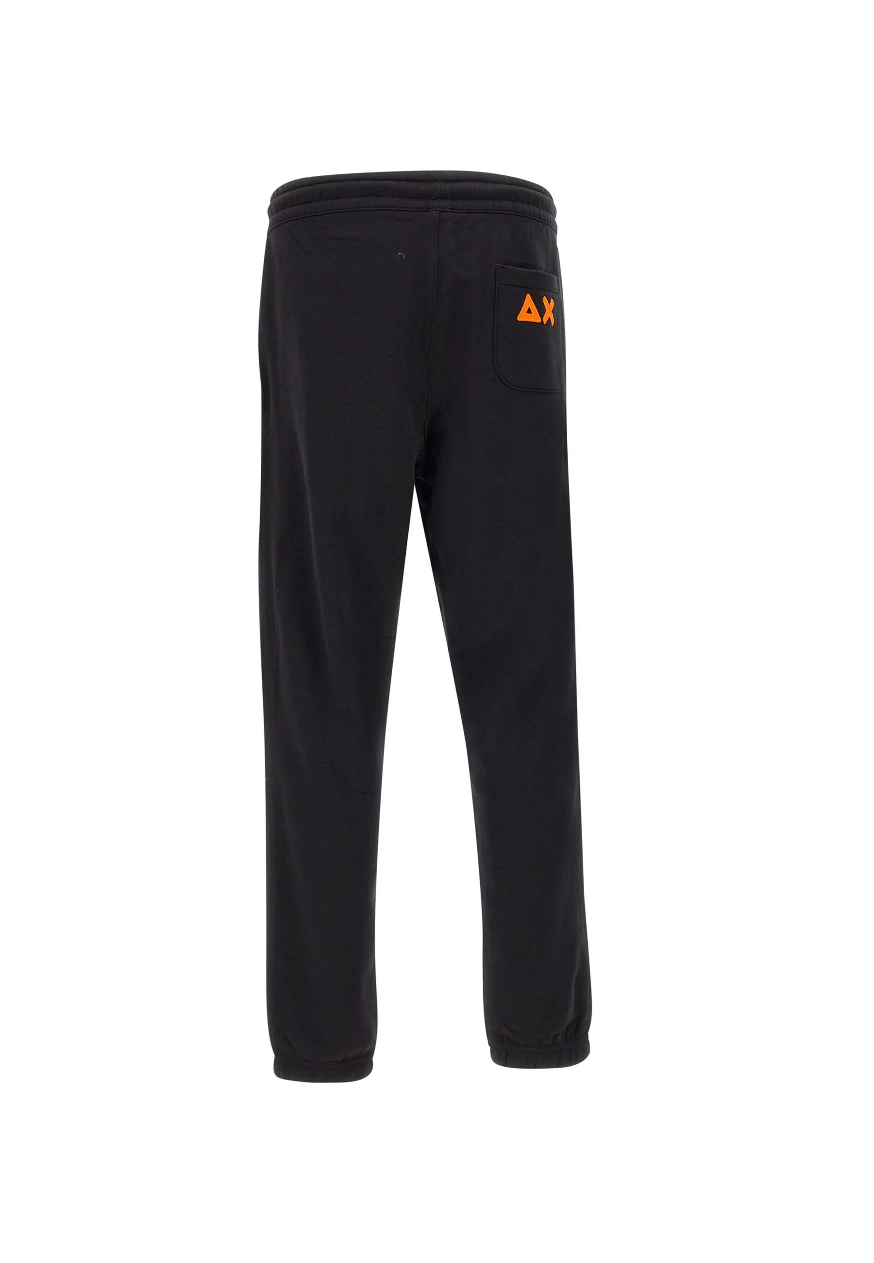 Men's Black Jogger Trousers with Piping