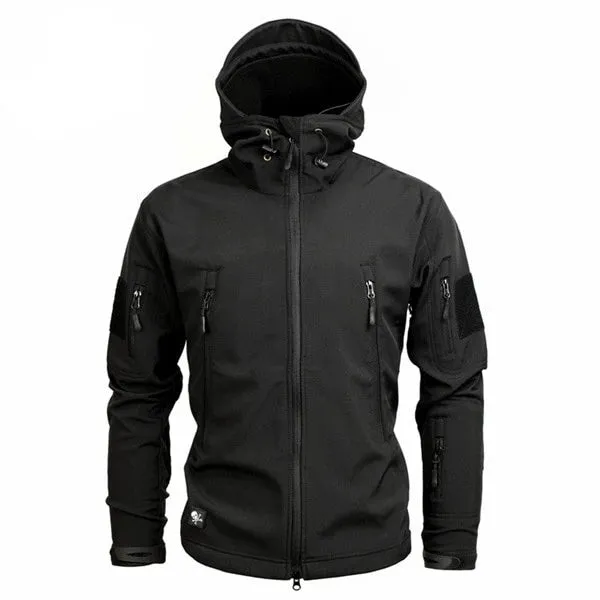 Men's Military Camouflage Fleece Jacket Army Tactical Clothing