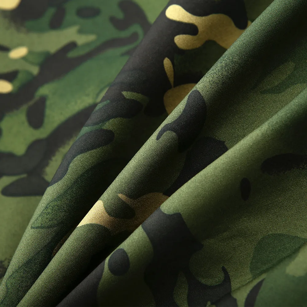 Men's Military Camouflage Fleece Jacket Army Tactical Clothing