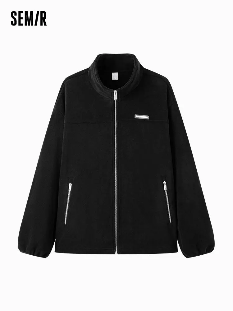 Men's plush jacket