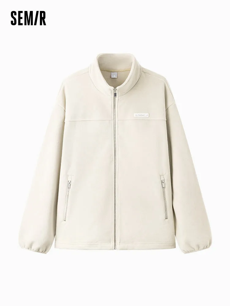 Men's plush jacket