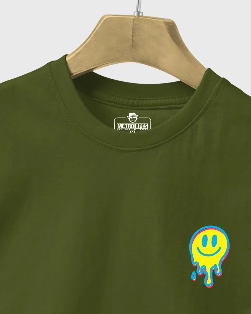 Mens Regular Tshirt Funky Keep Your Vibe High